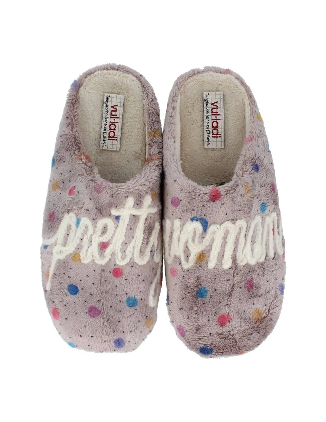 VUL LADI  ZAPATILLAS DE CASA MUJER PRETTY PARDO
