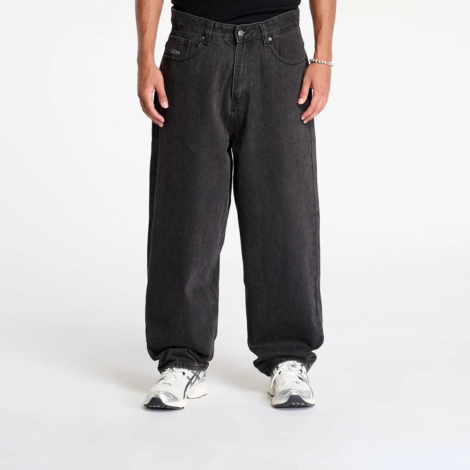 Wasted Paris Kingdom Curve Casper Pant Faded Black