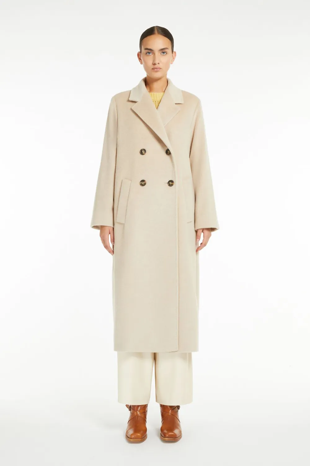 Weekend Max Mara Abrigo Zufolo Beige