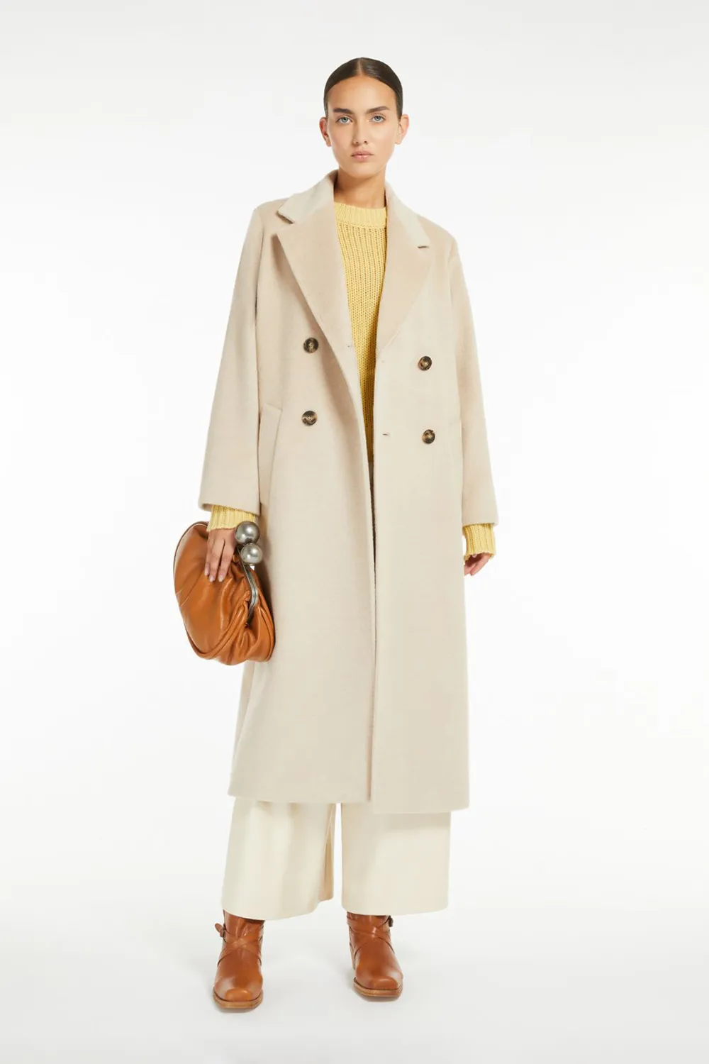 Weekend Max Mara Abrigo Zufolo Beige