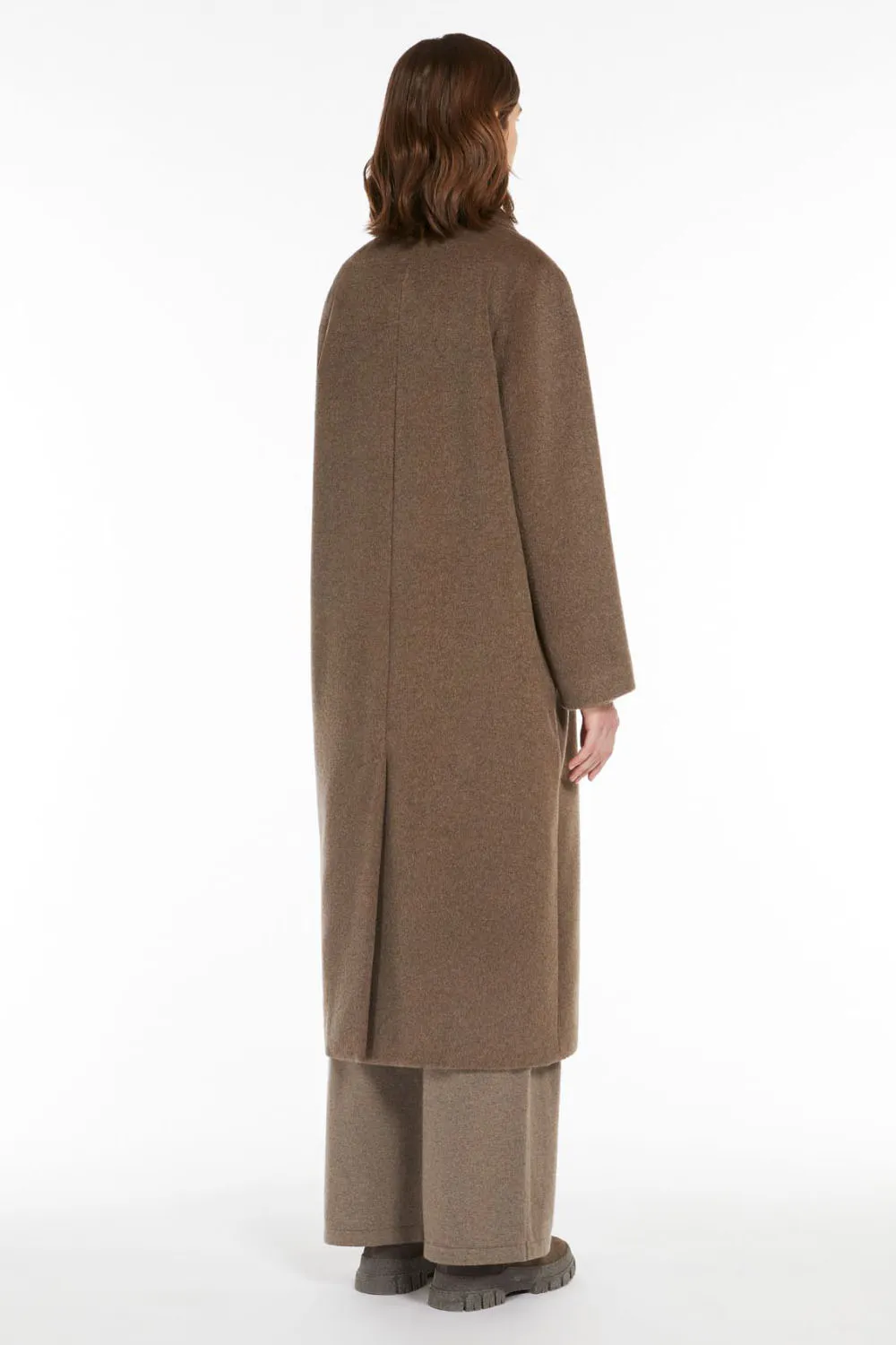 Weekend Max Mara Abrigo Zufolo Dark Brown