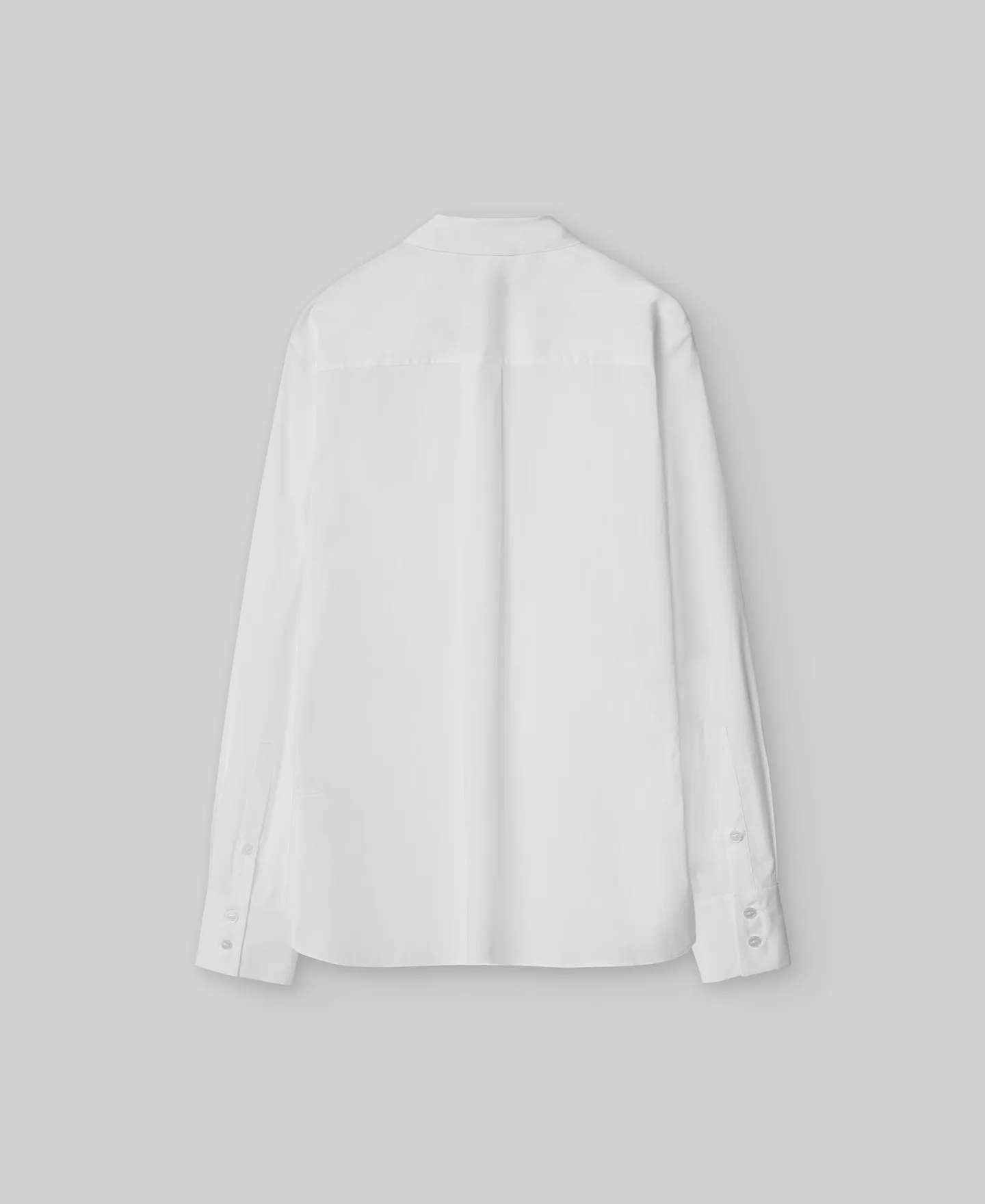 White cotton shirt woman