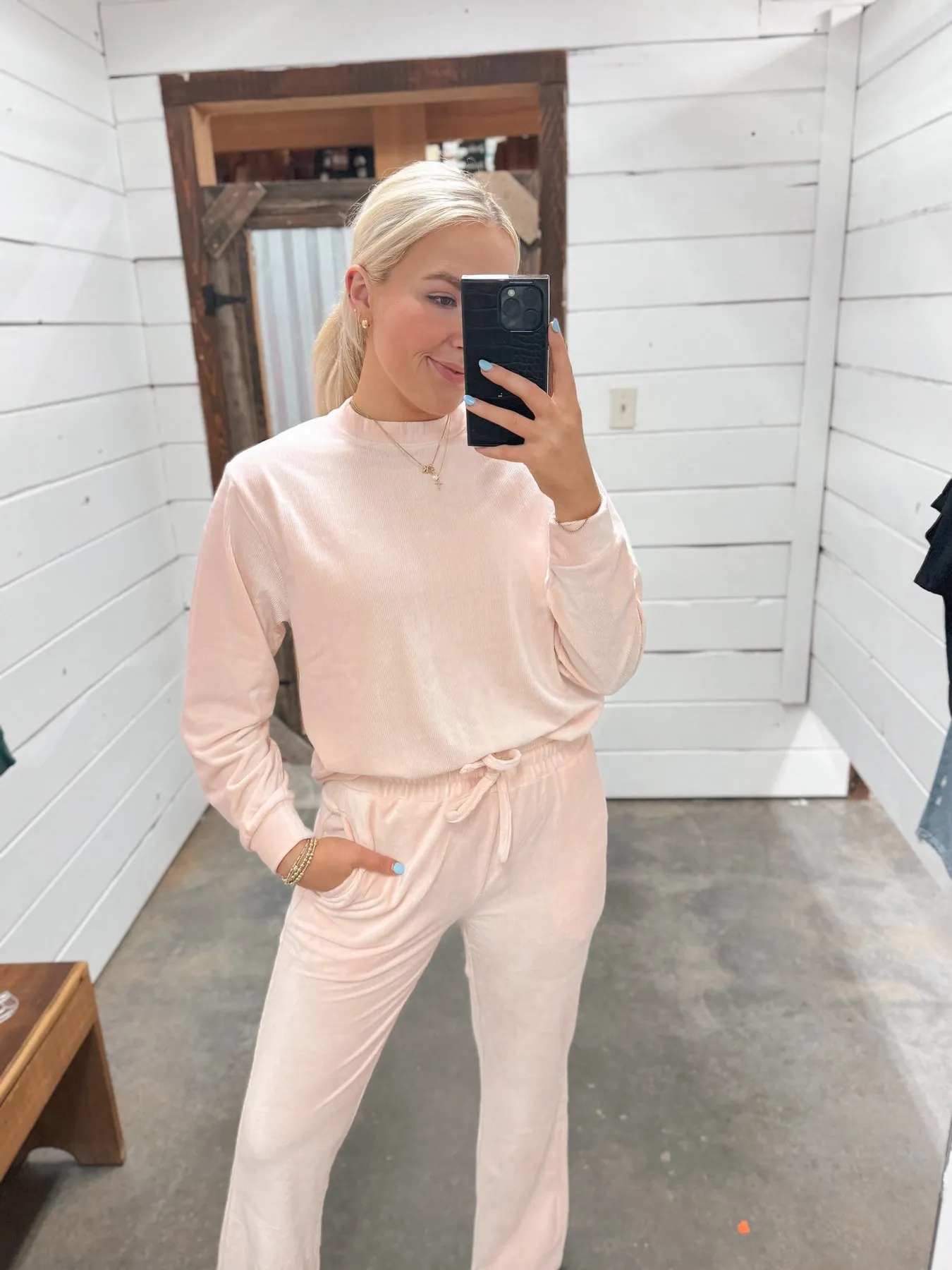 WOMEN'S SOUTHERN MARSH COURTNEY CORDUROY LOUNGE PANT