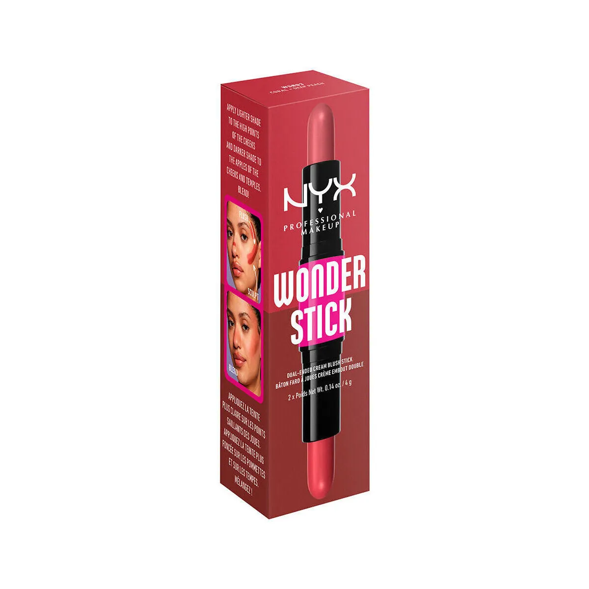 Wonder Stick Blush coral And Deep Peach 4 Gr