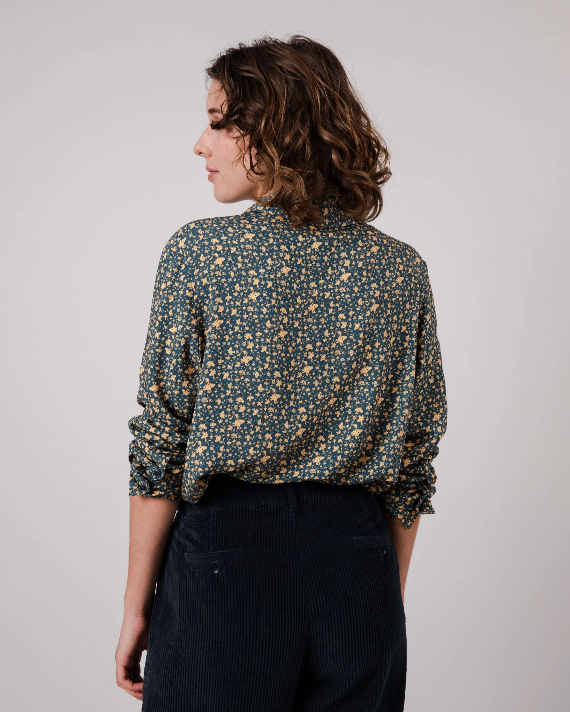 Woodstock Peanuts Blouse Navy