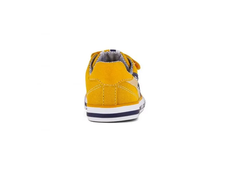 ZAPATILLA DE LONA PARA NIÑO 967720 PABLOSKY EN COLOR MOSTAZA O AZUL