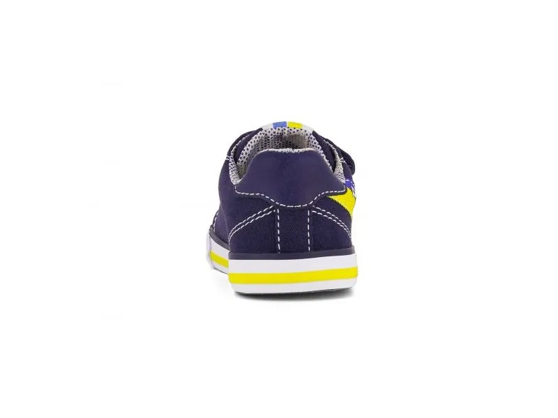 ZAPATILLA DE LONA PARA NIÑO 967720 PABLOSKY EN COLOR MOSTAZA O AZUL