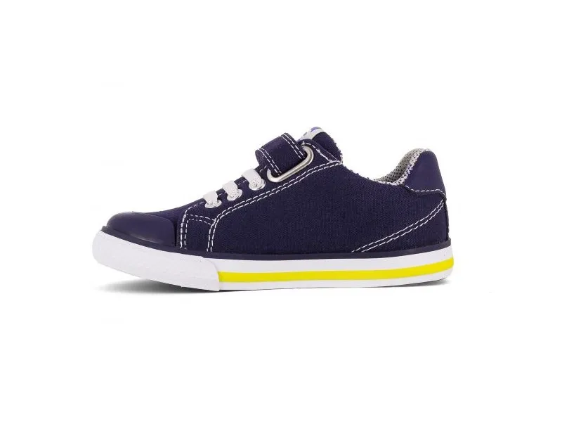 ZAPATILLA DE LONA PARA NIÑO 967720 PABLOSKY EN COLOR MOSTAZA O AZUL