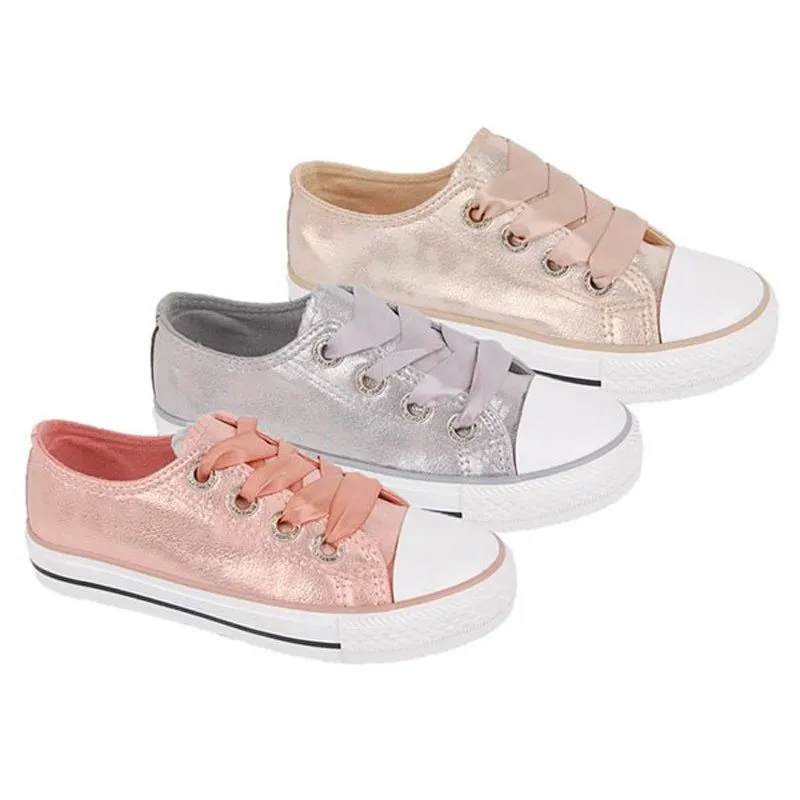Zapatillas de lona con puntera