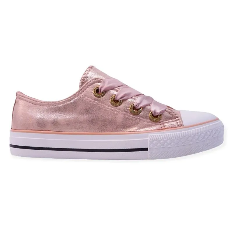 Zapatillas de lona con puntera