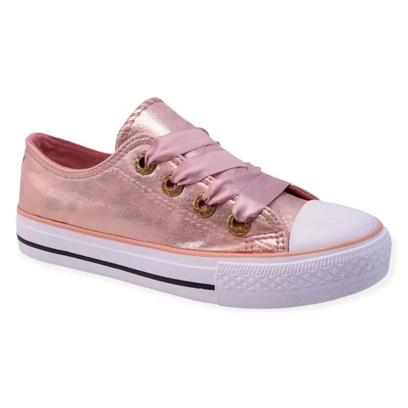 Zapatillas de lona con puntera