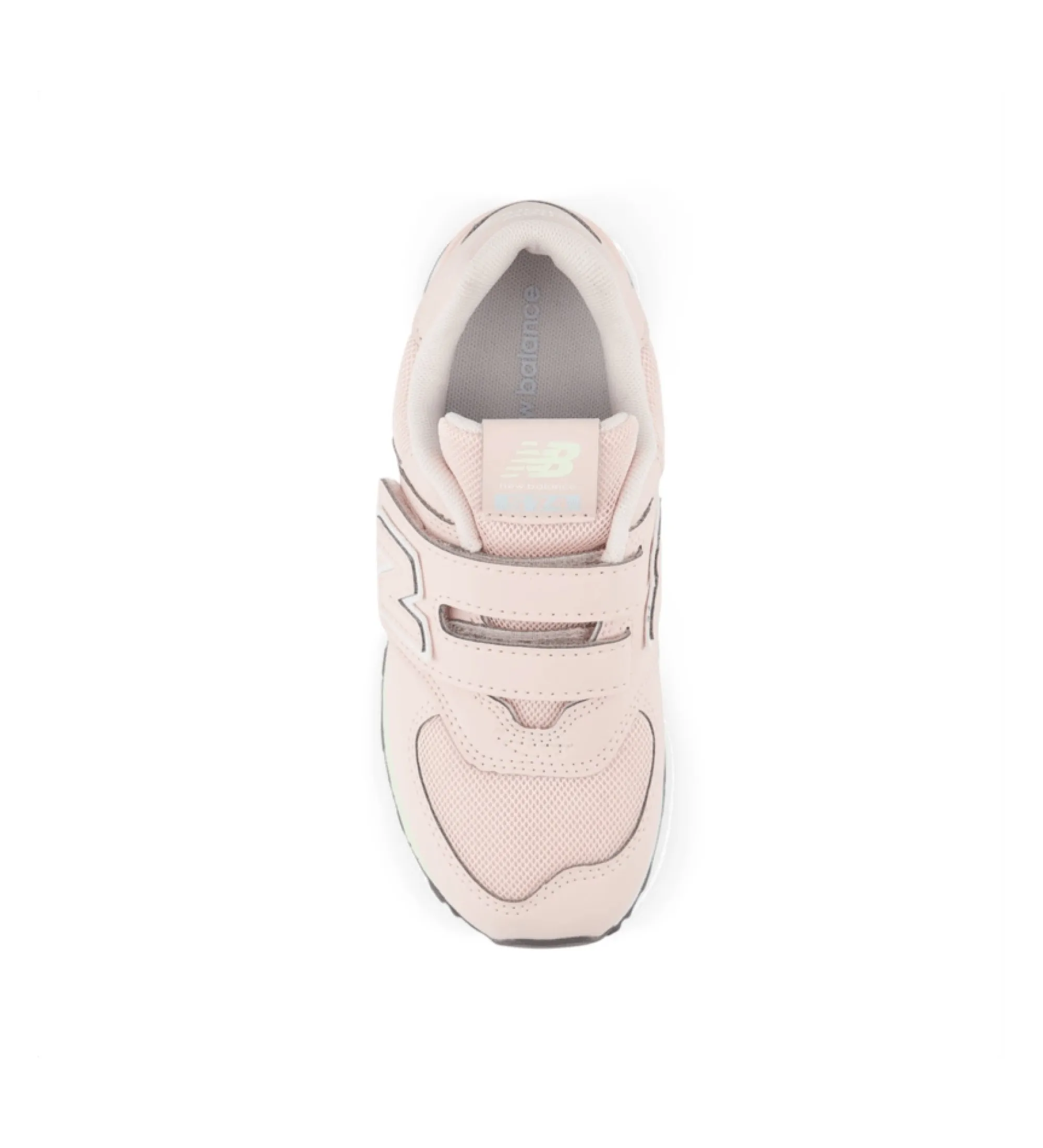 Zapatillas de Piel 574 Core Hook & Loop rosa
