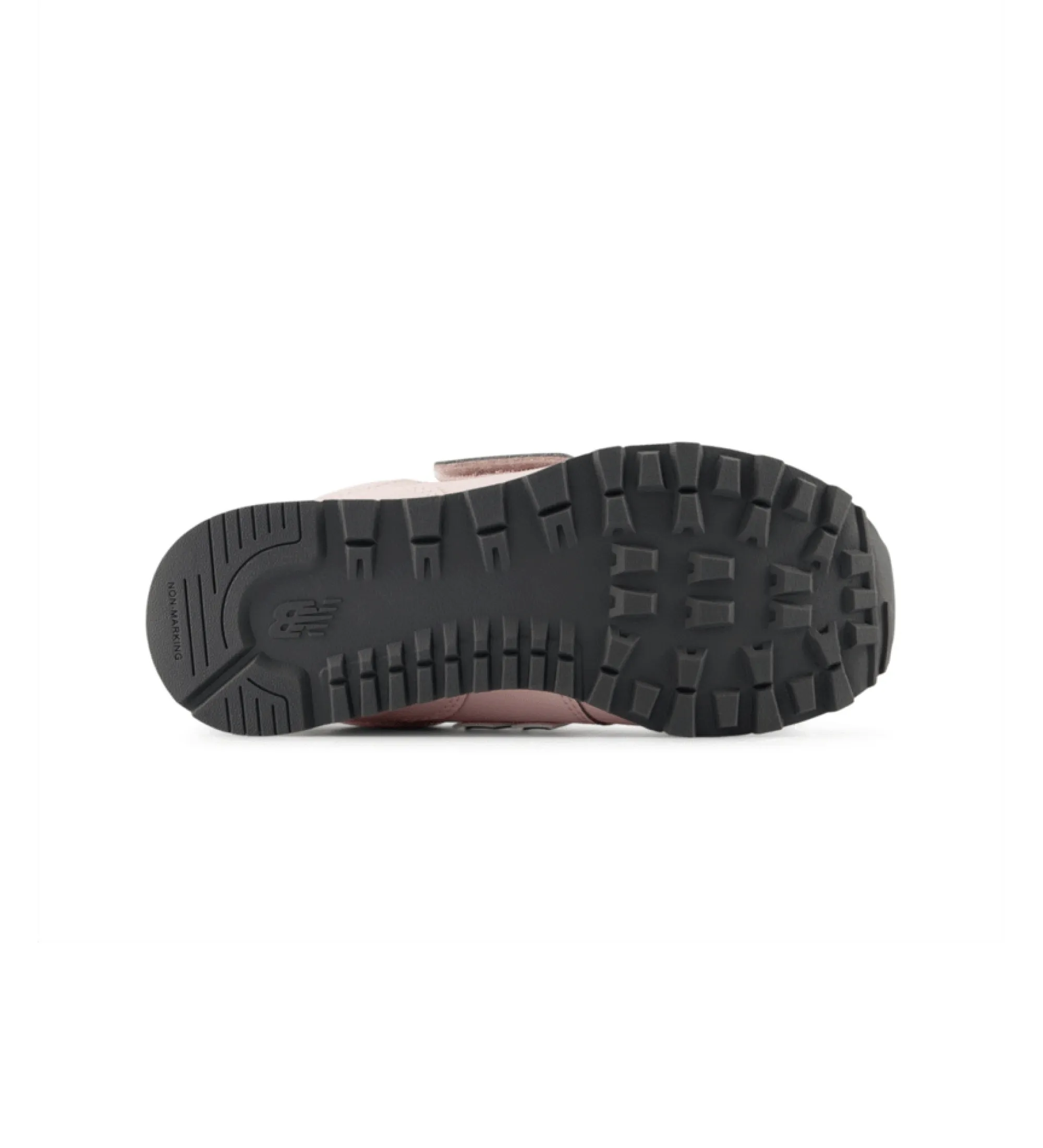 Zapatillas de Piel 574 Core Hook & Loop rosa