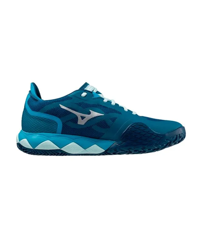 Zapatillas de Tenis Mizuno Wave Enforce Tour Cc Hombre Azul