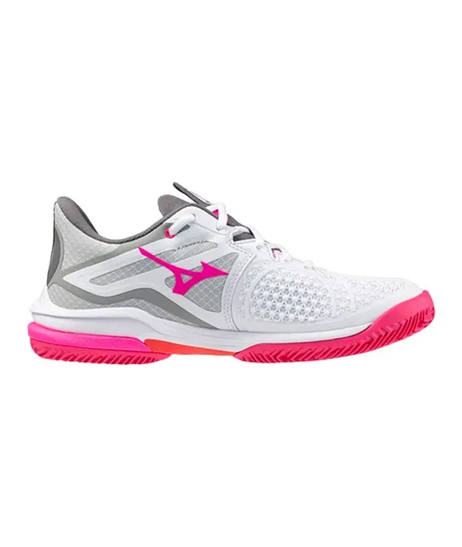 Zapatillas De Tenis Mizuno Wave Exceed Tour 6 Cc Mujer Blanco
