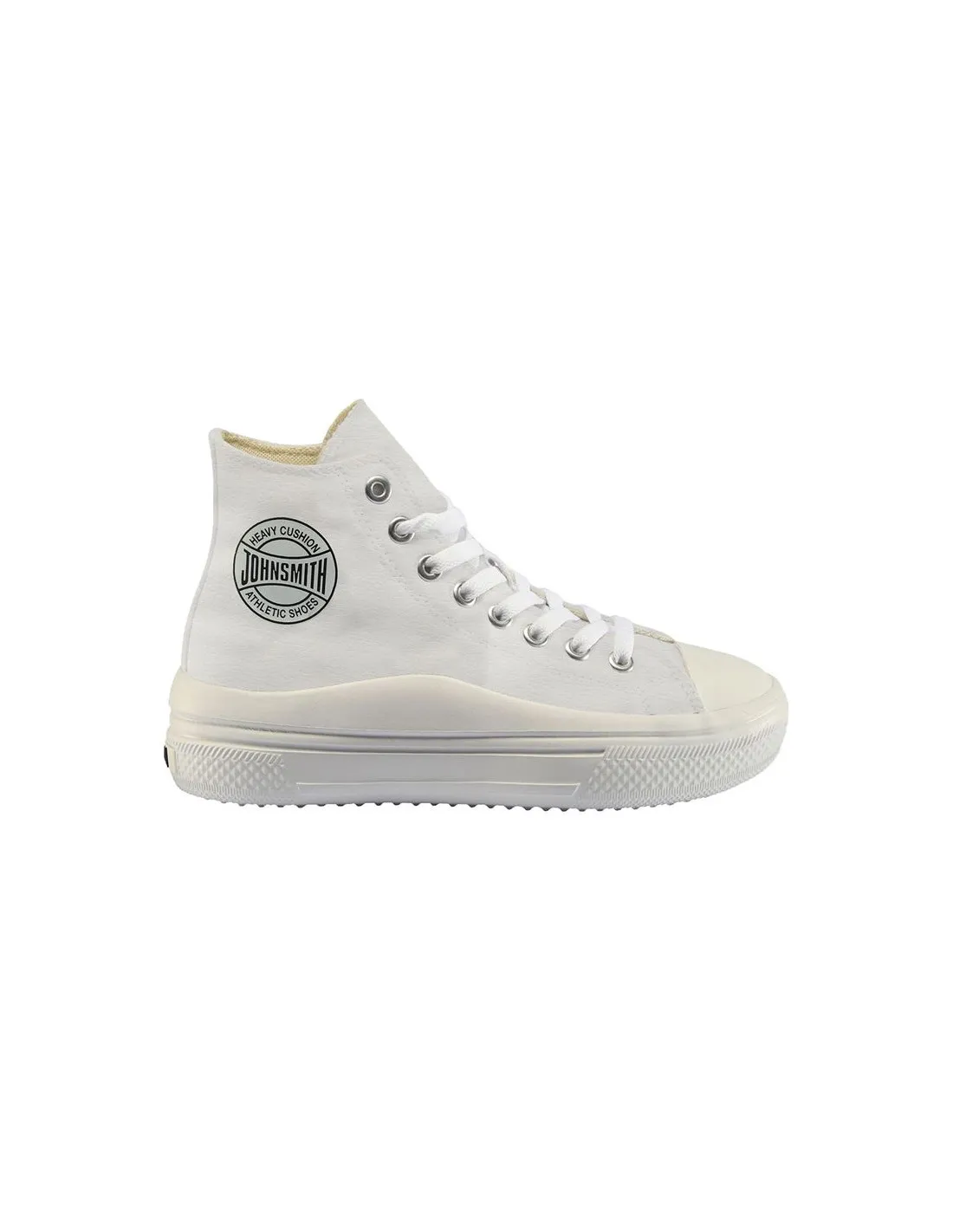 Zapatillas John Smith Licy High blanco Mujer