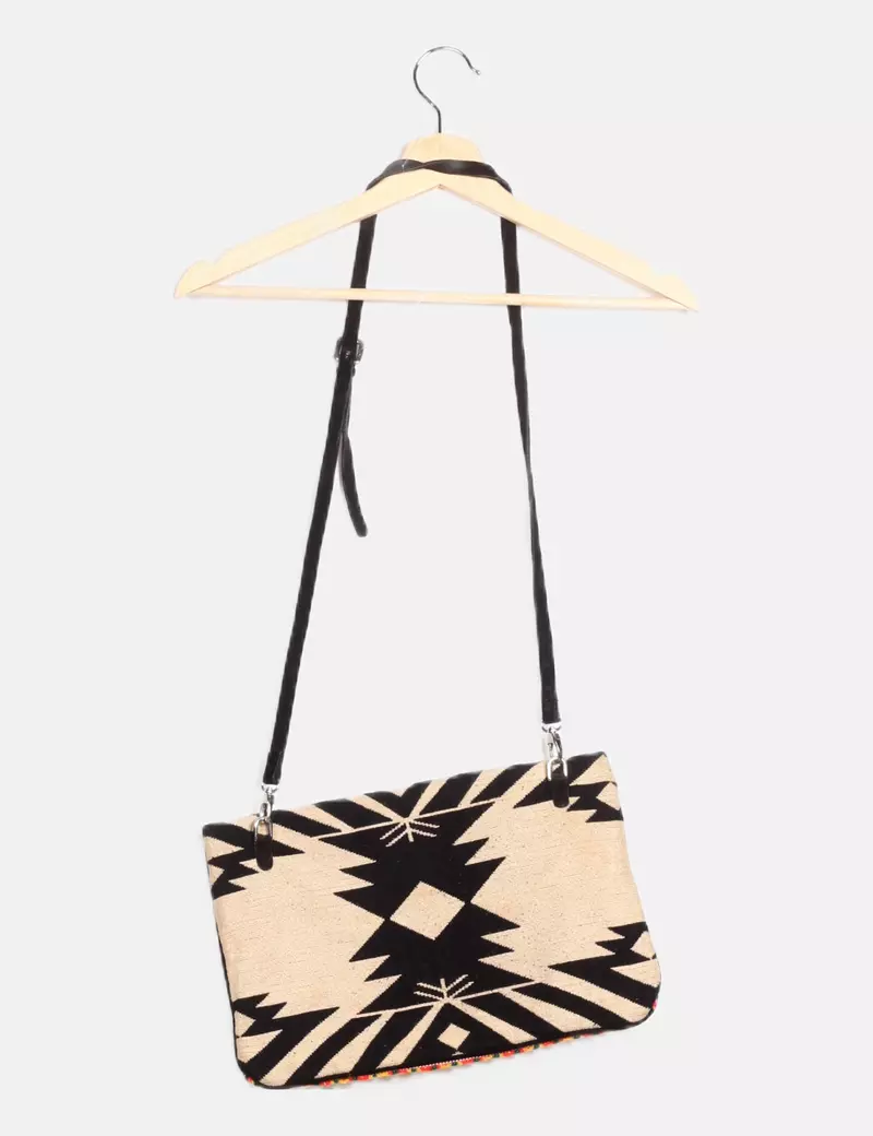 Zara Bolso multicolor estampado
